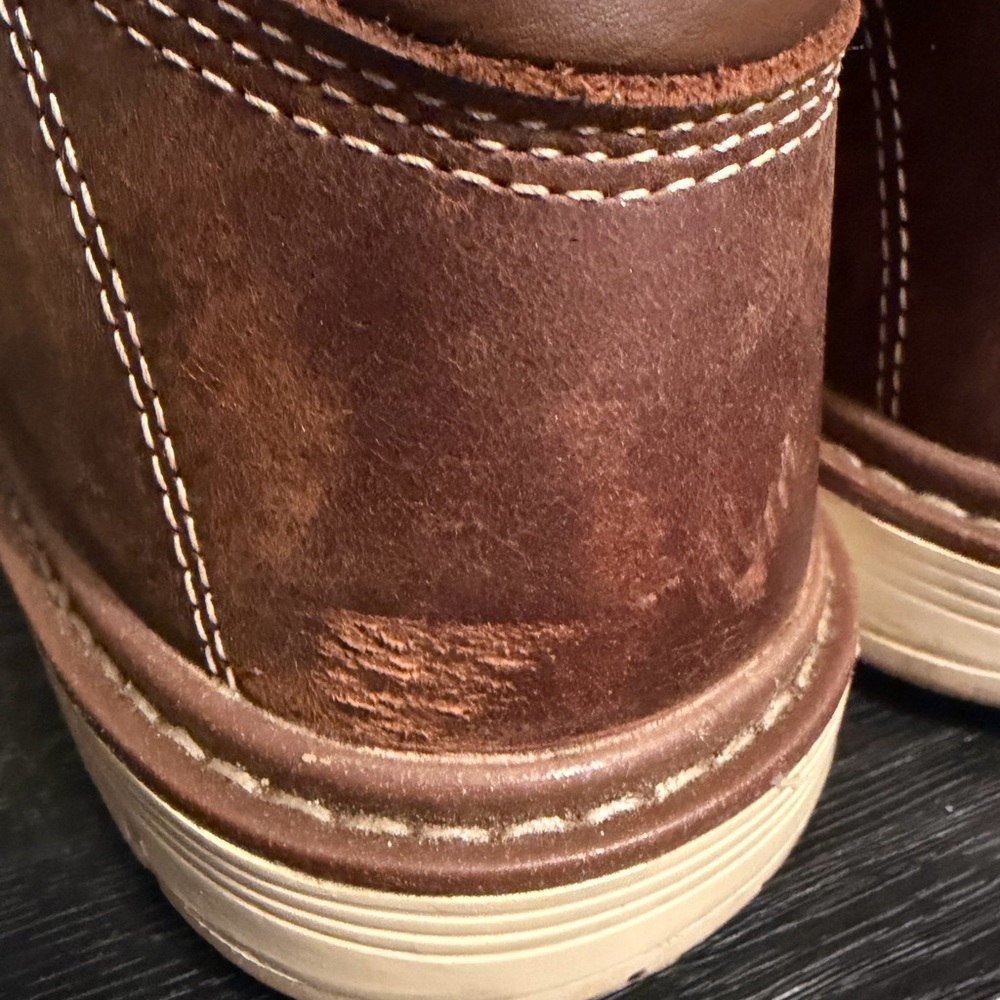 KEEN Utility Womens 10 Wide Leather Work Boots Brown EH Rated ASTM - Picture 14 of 16